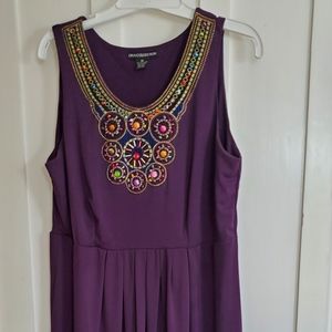 Purple dress